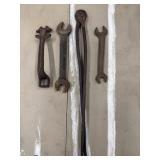 Vintage Hand Tools, Wrenches, Blacksmith Pliers,