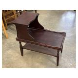 Vintage Mid Century Two-Tier Step Table