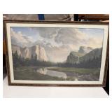 Mountain Scene Hanging Picture