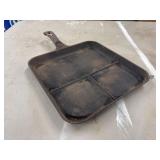 1930s Wagner Ware Bacon and Egg Cast Iron