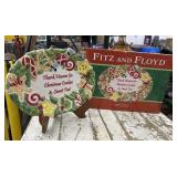 Fitz and Floyd Southern Christmas Plate in Box