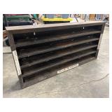 Vintage PIK-A-NUT assortment display rack is a