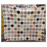 Star or Seven Sisters Pattern Vintage Handmade
