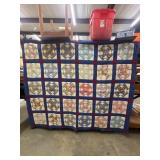 Vintage "Capital T" Thick Quilt, bought in 1994,