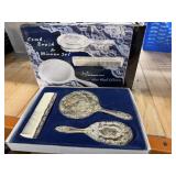 Vintage Vanity Set New in Box, Brush, Comb, &