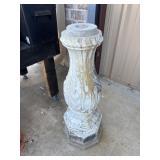 Concrete Pedestal Stand for Bird Bath or Gazing