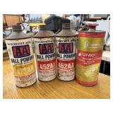 4 Vintage Cans of Winchester and Hercules Ball