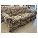 Vintage Floral Pattern Sofa Couch