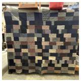 Very Old Handmade Patchwork Quilt, Crazy Quilt