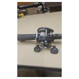 vintage Shimano Bantam baitcasting reel, likely a