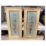 Pair Chinese or Vietnamese Vase Photo with Mother