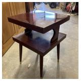 Mid-Century Style two Tier Side Table