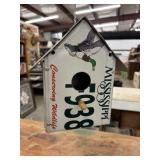 Birdhouse Handmade from License Plates, Has Chain