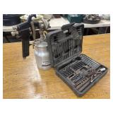 Black & Decker Drill Bit Set, and Husky Spray