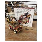 Fitz and Floyd Santa Mobile Musical Music Box