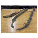 Antique Late 19th Century Iron & Wood Horse/Mule