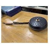 Vintage Bed Warmer by Templet Industries. Black