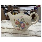 Vintage Sadler England Floral Teapot, Unmarked