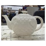 Vintage Ivory Teapot, Spode Style, Marked England