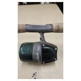 Carboloy Tiptop pole with a Bronson 66 reel from