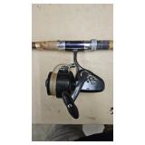 vintage Mitchell 300 spinning reel, which is a