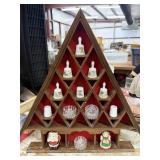 Wood A-Frame Wooden House for Miniatures, Wall