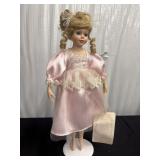 Collectable Ballerina Porcelain Doll.