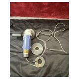 Powercraft 4 1/2" electric angle grinder and