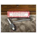 Starrett No. 93A T-handle tap wrench with its