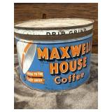 Vintage Maxwell House Coffee Tin "Good to the