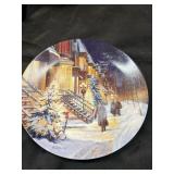 3 pc. collector plate from the "Christmas in the