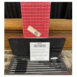 Starrett Mechanical Inside Micrometer Set: 2 to