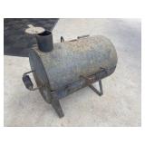 Iron Forged Small Smoker Grill BBQ Pit Camping