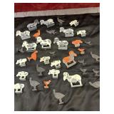 37 pc. Birchwood Casey Silhouette Knock Over