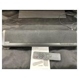 Saiyin DS6305 black 17-inch compact soundbar.