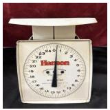 vintage Hanson kitchen utility scale with a