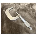 Starrett outside micrometer, designed for