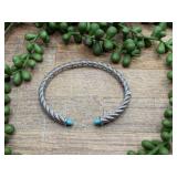 JUDITH RIPKA .925 Sterling Silver Cuff Bracelet