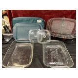 6 pc. Pyrex Portables insulated carrying case in