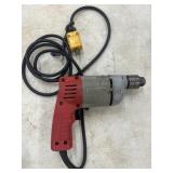 Vintage Milwaukee Hole-Shooter 3/8" Corded Drill