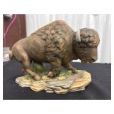 Vintage Andrea by Sadek porcelain buffalo