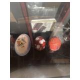 Decorative Glass Hand-Painted Eggs