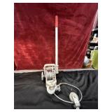Lug-All or AB Chance web strap hoist with a cast