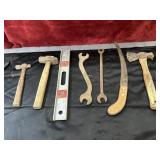 6 pc. collection of vintage-style hand tools,