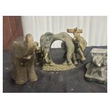 Lot of Different Elephant Decor Items