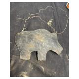 Metal hanging ornaments