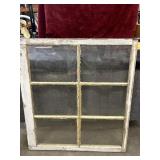 rustic vintage wooden window frames with