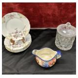 6 pc. Polish pottery mug with a hand-painted