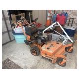 SCAG Commercial walk-behind lawn mower, engine is
