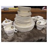 Dinnerware set, produced by the Sebring Pottery